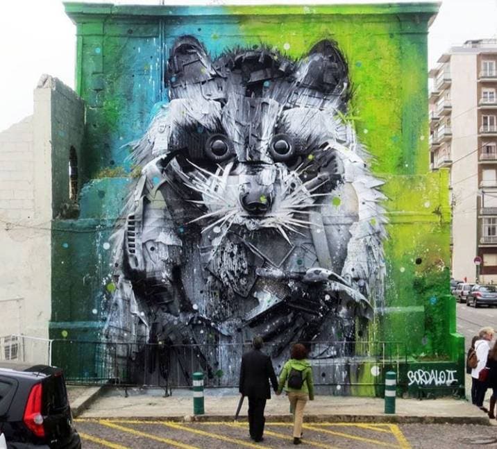 Fashion Artur Bordalo aka Bordalo II 