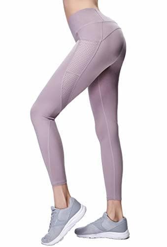 Fashion Gmardar Mallas para Mujer Cintura Alta Pantalones de Yoga Largos de Talle