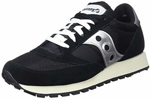 Fashion Saucony Jazz Original Vintage, Zapatillas de Cross Unisex Adulto, Negro