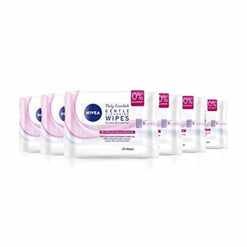 Belleza Nivea visage - Toallitas limpiadoras faciales, packde 6