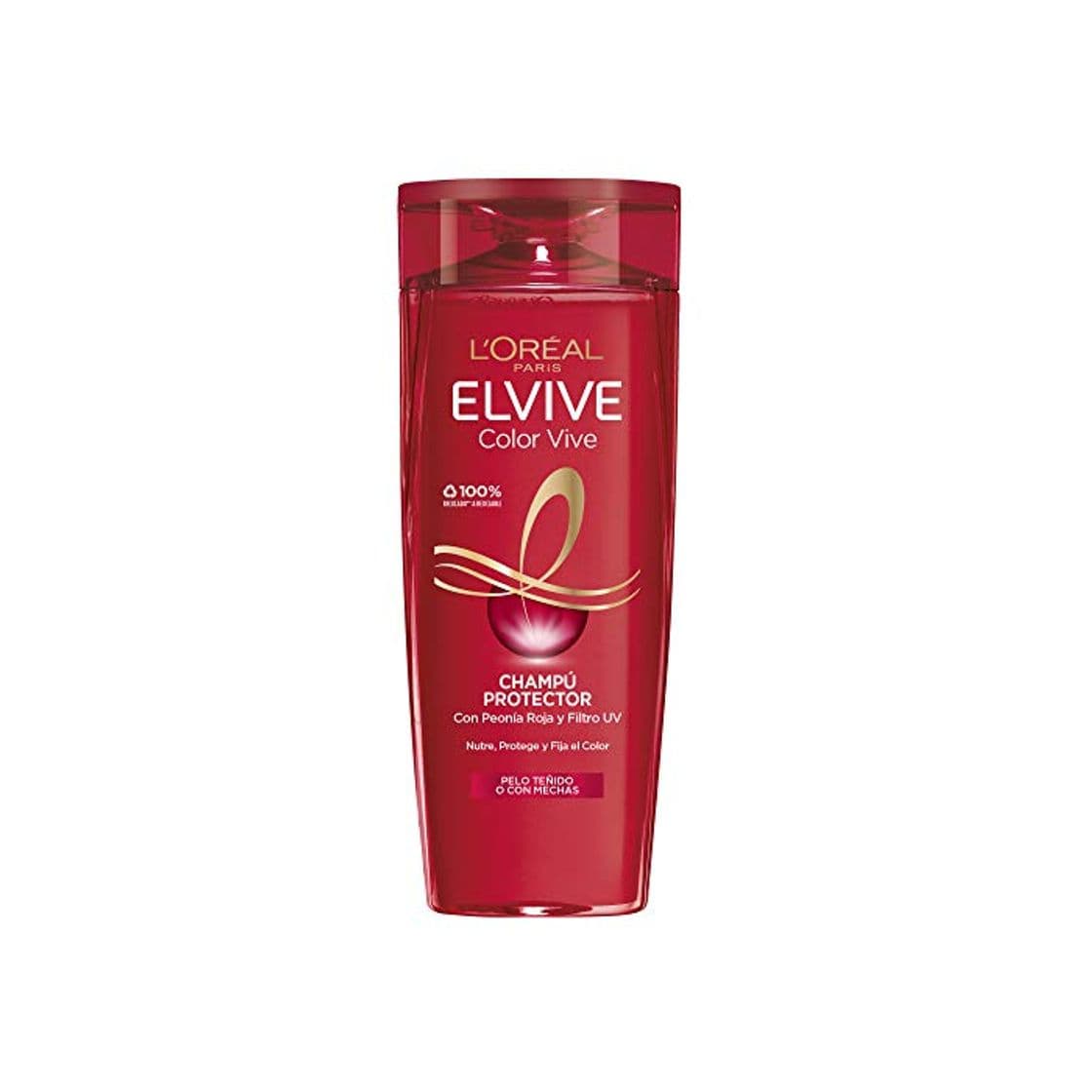 Belleza L'Oreal Paris Elvive Color Vive Champú Protector para El Pelo Teñido