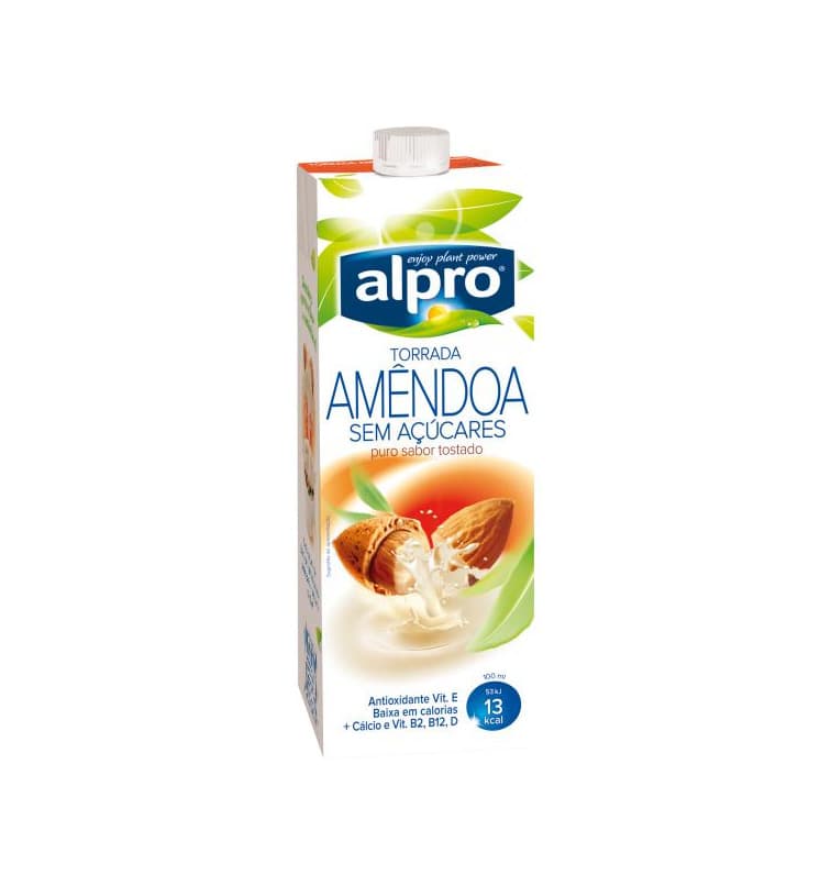 Producto Alpro amêndoa sem açúcar 