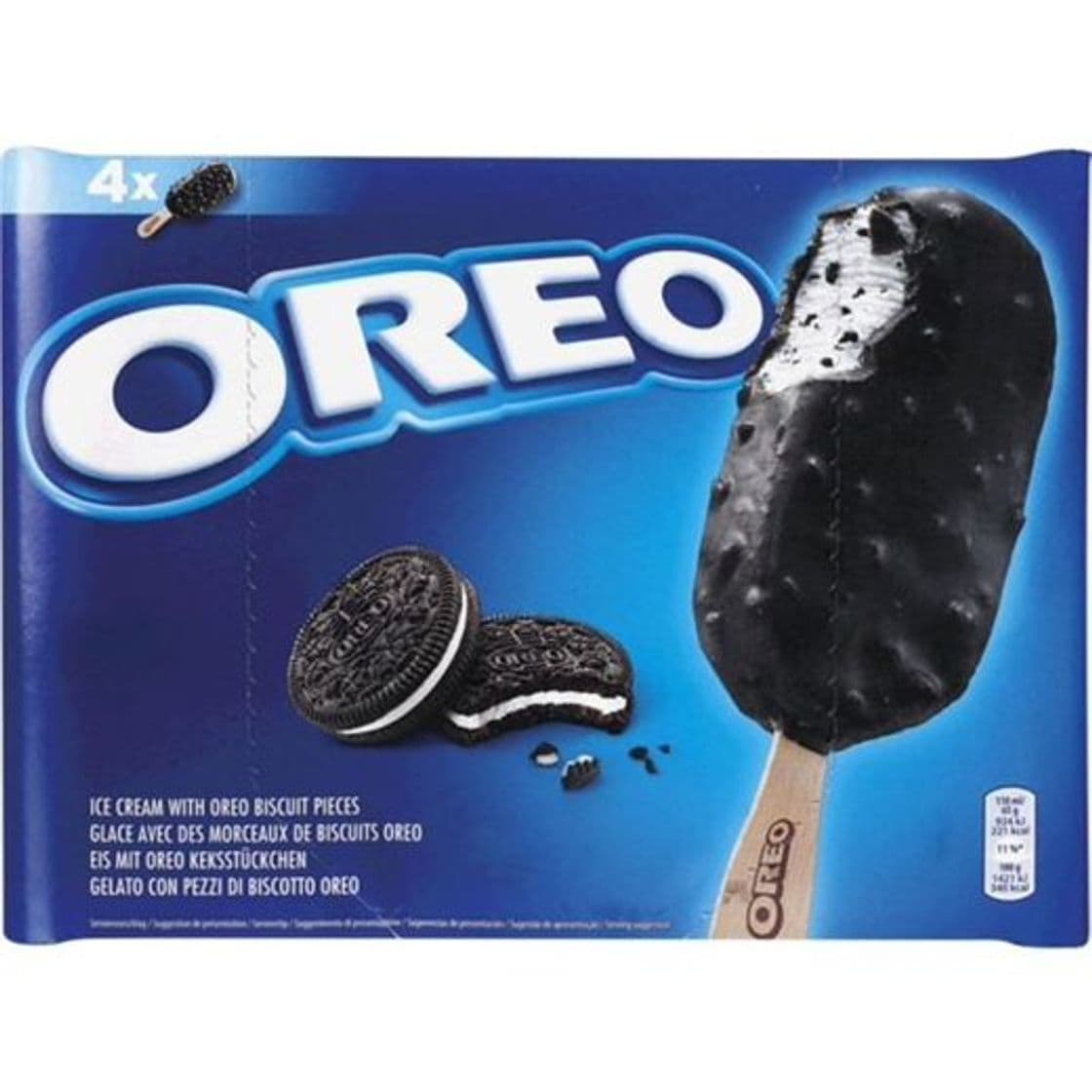 Product Gelado Oreo