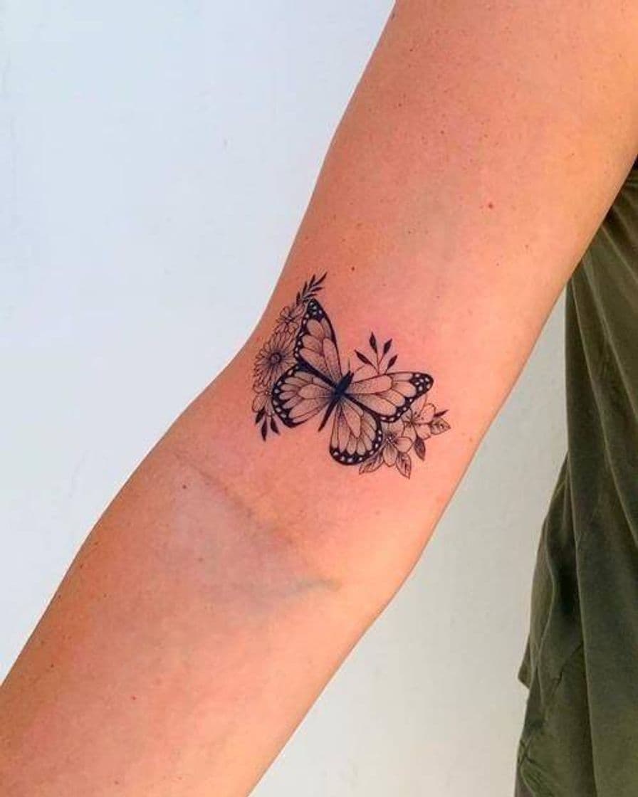 Fashion Tatuagem de Borboleta ✨