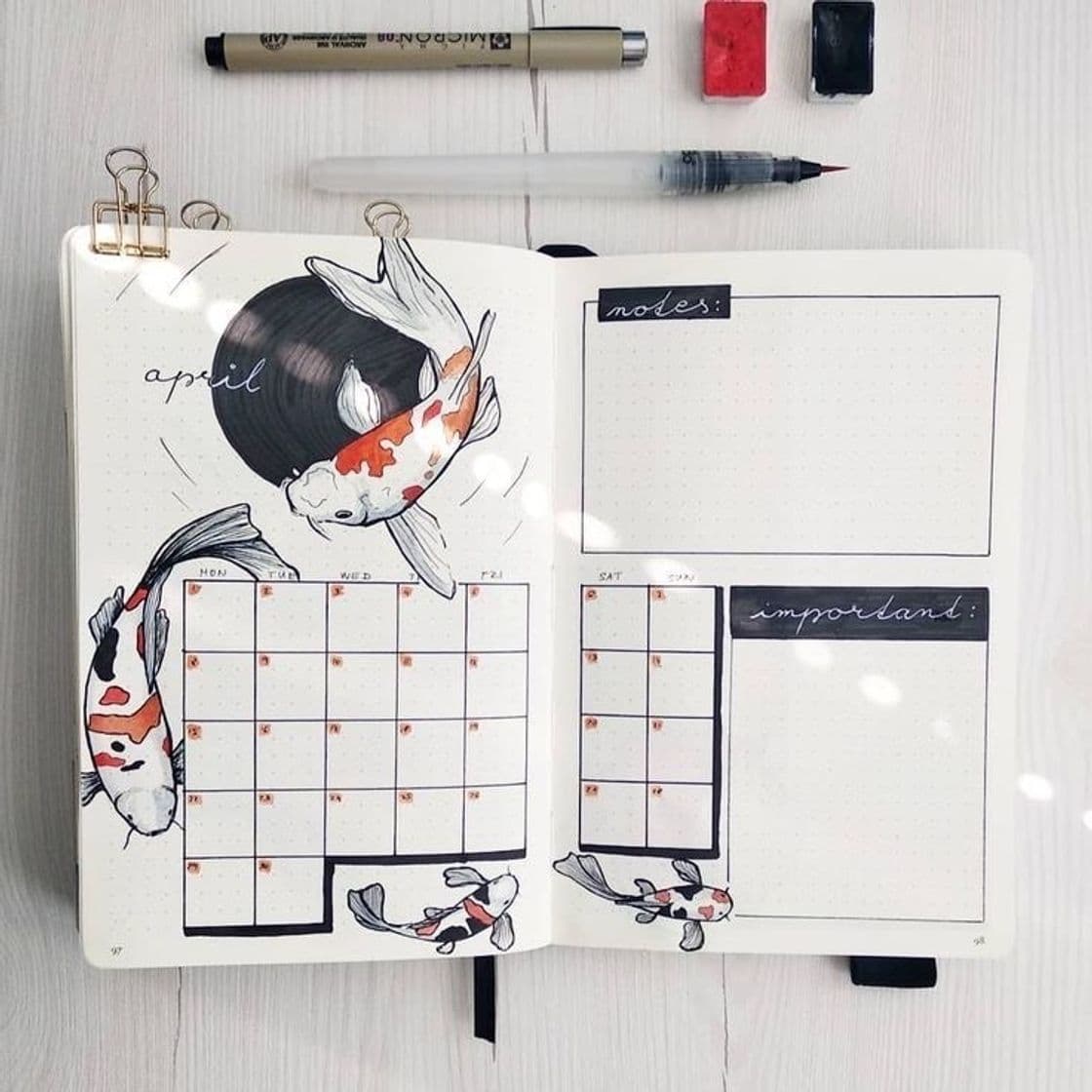 Moda Bullet journal 