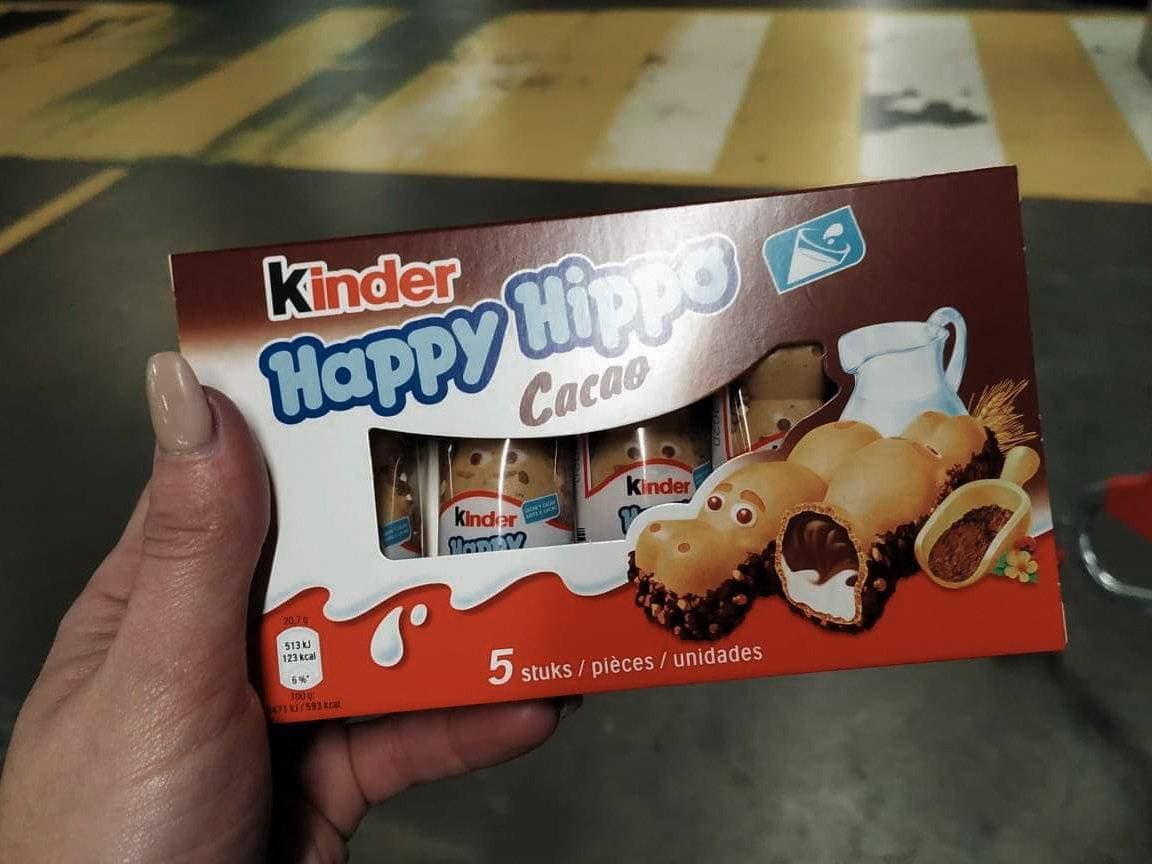 Producto Kinder Happy Hippo