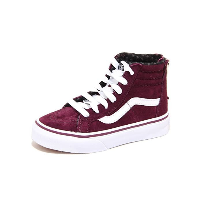 Fashion VANS - Vans SK-8 Hi Zip Zapatos Niña Violeta W9WI2F - Violeta