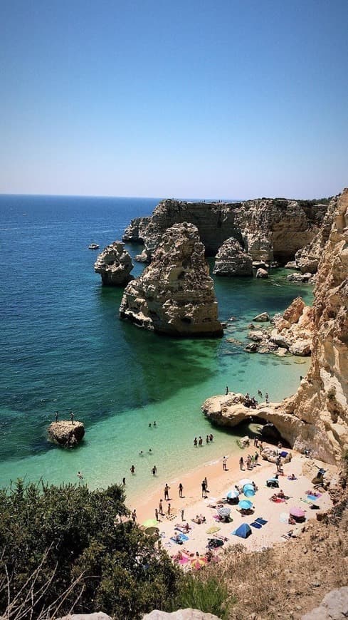 Lugar Praia da Marinha