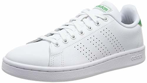 Moda adidas Advantage, Zapatillas de Gimnasia para Hombre, Blanco