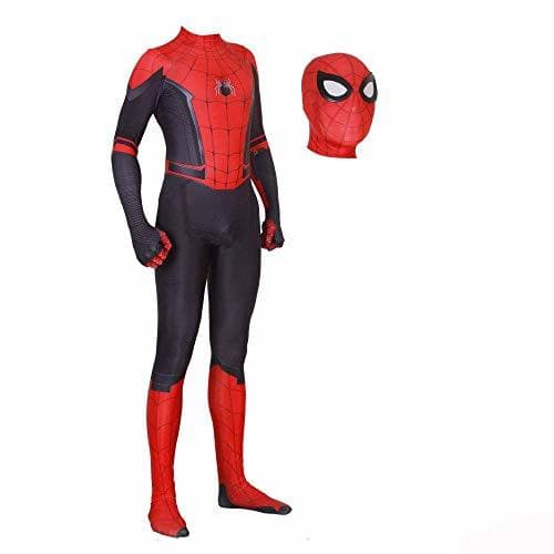 Producto JUFENG Nuevo Adulto Niños Spider-Man 2019 Traje De Halloween Traje De Impresión