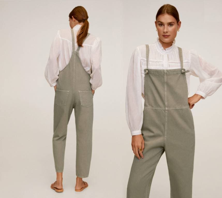 Producto Long denim overalls