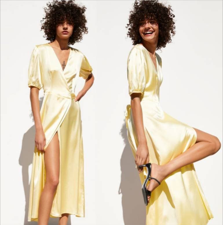 Moda Yellow Maxi Dress