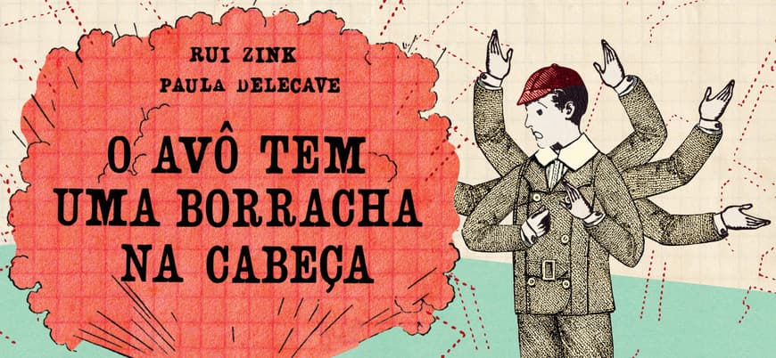 Libro O avô tem uma borracha na cabeça