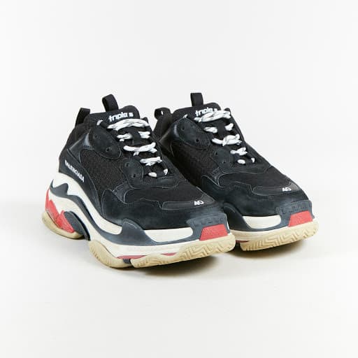 Product Balenciaga Triple S Sneaker Black and Red