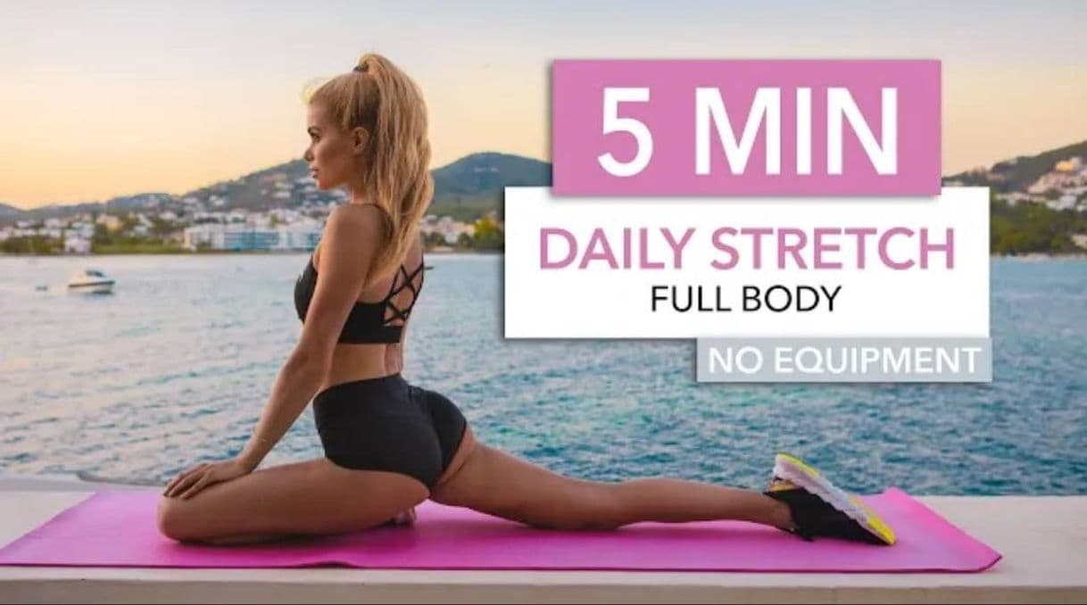 Moda 5 MIN DAILY STRETCH - YouTube