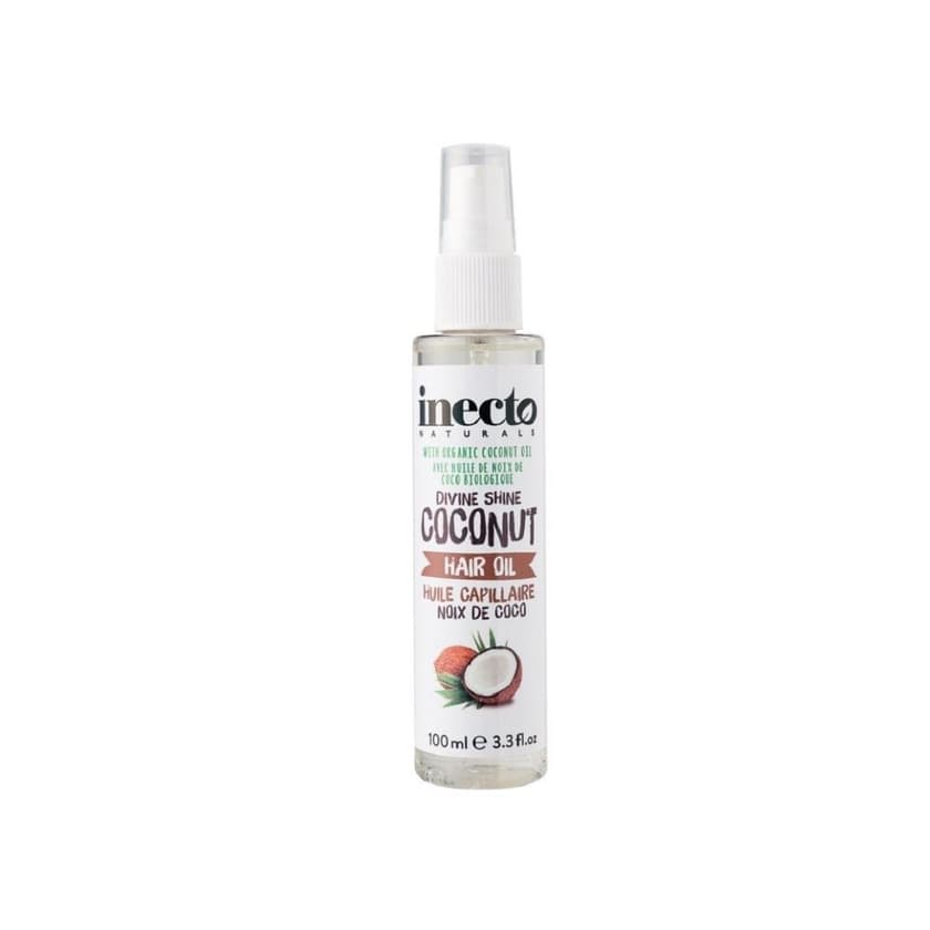 Belleza Inecto Naturals Divine Shine - Aceite de coco para cabello