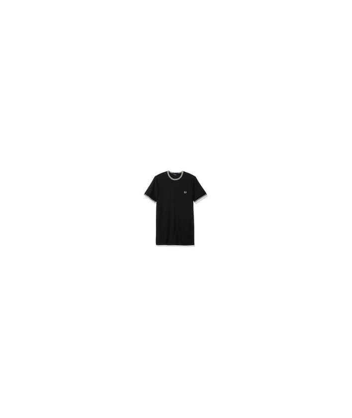 Producto Fred Perry Fp Twin Tipped Camiseta, Negro