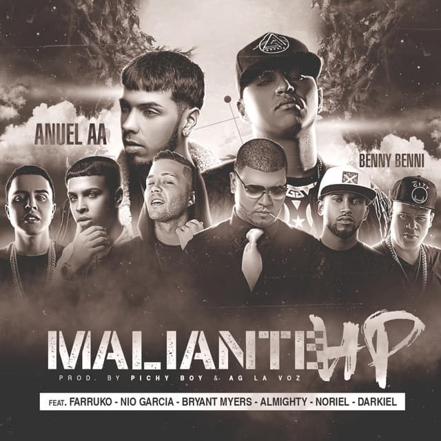 Music Maliante Hp (Remix) [feat. Anuel Aa, Farruko, Almighty, Darkiel, Bryant Myers, Nio Garcia & Noriel]