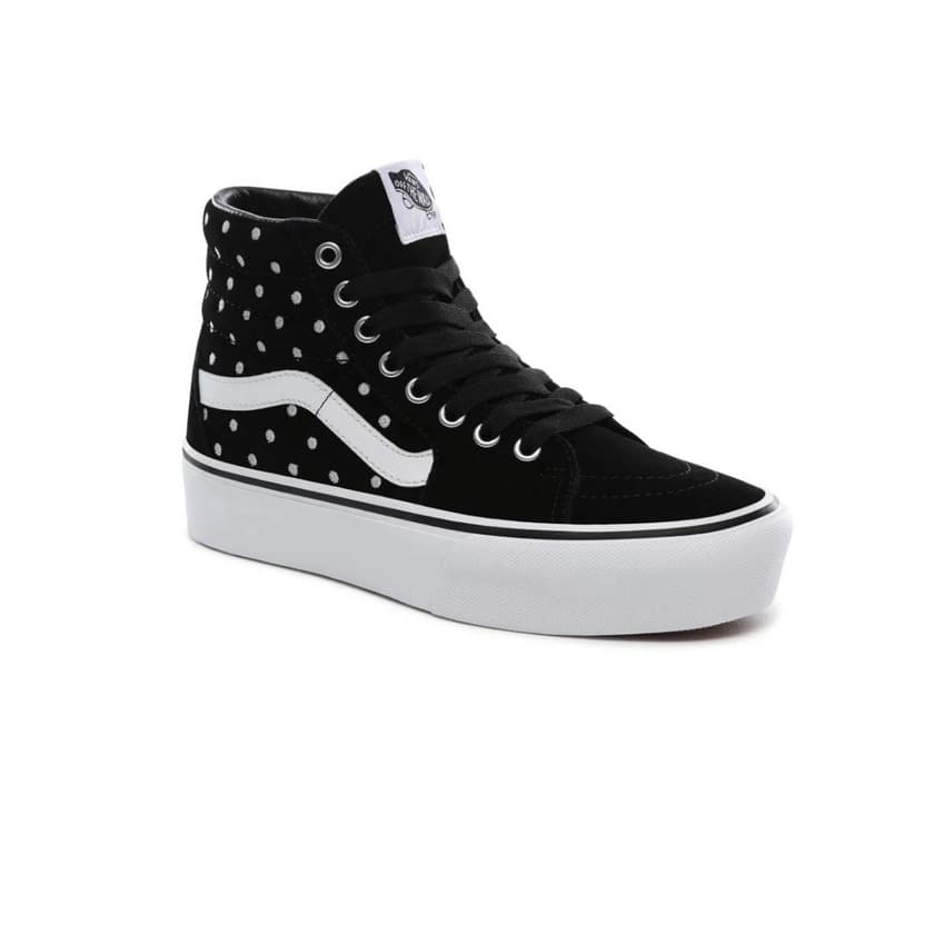 Product Vans Plataform Suede Polka Dot