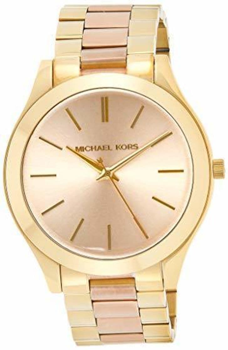 Fashion Michael Kors Reloj analogico para Mujer de Cuarzo con Correa en Acero