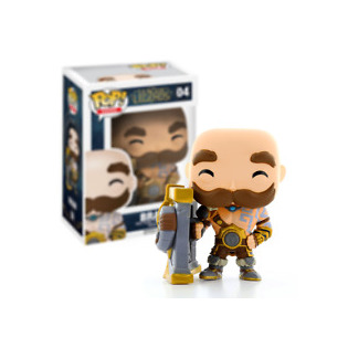 Juego Funko Braum Figura de Vinilo, colección de Pop, seria League of Legends,