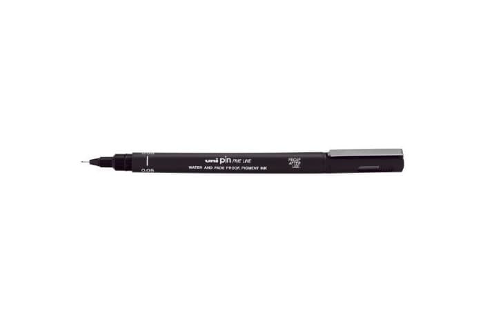 Product UNI-BALL PIN DRAWING PEN FINELINER ULTRA FINE LINE MARKER 0.05mm BLACK Ink