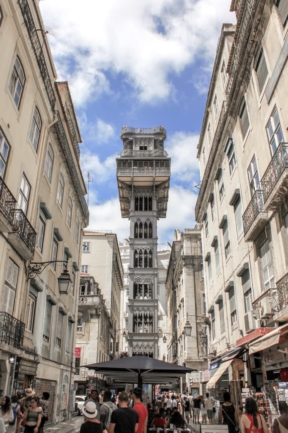 Lugar Elevador de Santa Justa