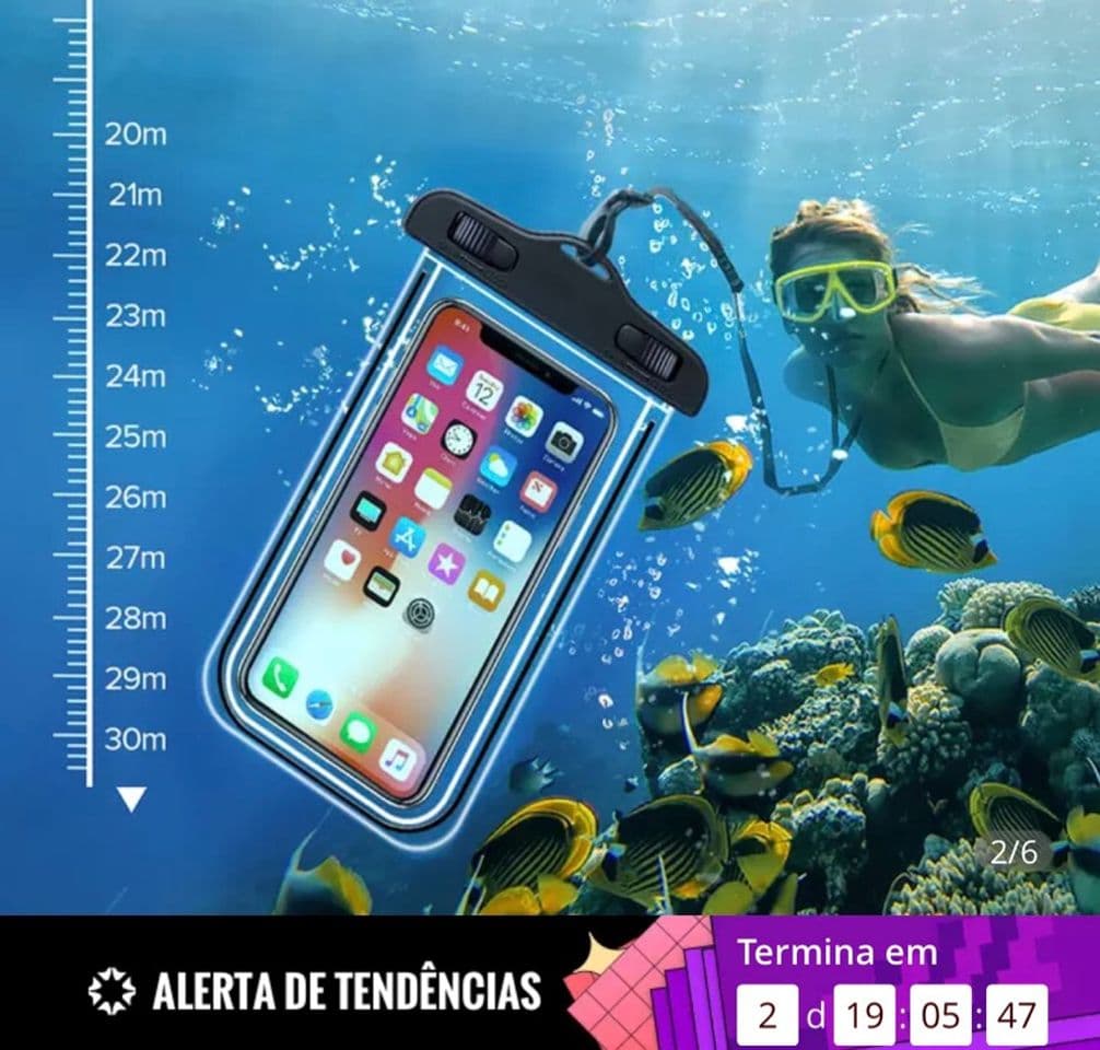 Product Capa telemóvel para água 