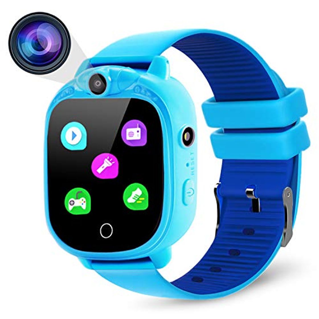 Producto Prograce Reloj inteligente para cámara digital para niños con juegos