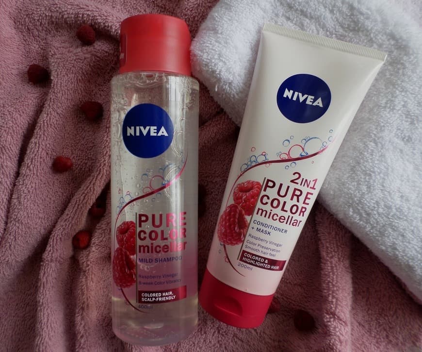 Producto Shampoo micelar Nivea pure color 