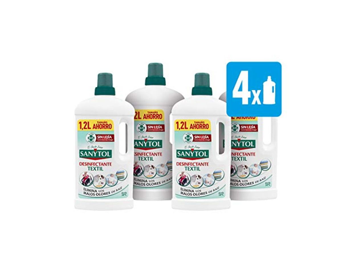 Product Sanytol - Desinfectante para Ropa sin Lejía - [Pack de 4 x1200ml]-