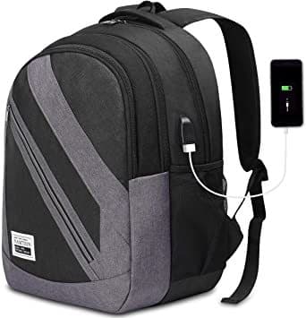 Electronic YAMTION Mochila para Ordenador Mochila Hombre con USB Puerto de Carga para