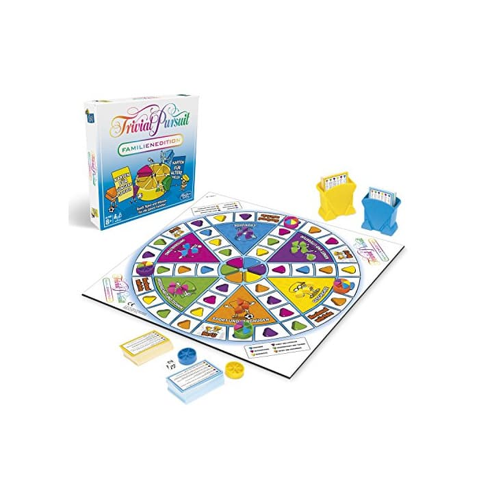 Producto Hasbro Trivial Pursuit Family Edition Juegos de Preguntas Niños y Adultos -