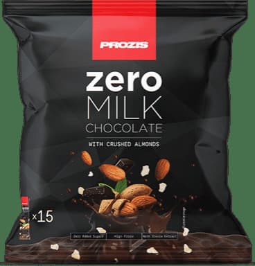 Producto Mini Zero Milk Chocolate With Almonds 