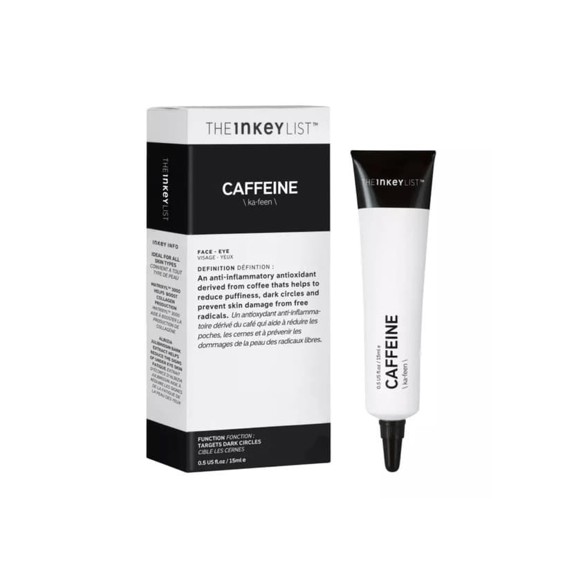 Producto The Inkey list Caffeine Contorno de olhos 