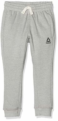 Fitness Reebok B Elem Marb Mel Swe Pantalones, Niños, Gris