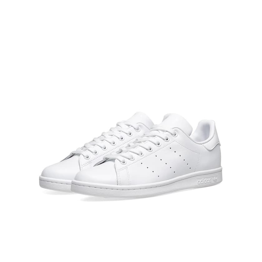 Fashion adidas Stan Smith J, Zapatillas de Deporte Unisex Niños, Blanco