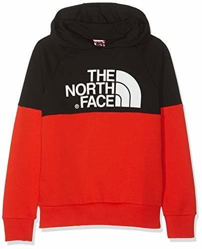 Fitness The North Face Drew Peak Sudadera con Capucha y Manga raglán, Niños,