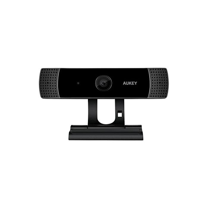 Electrónica AUKEY Webcam 1080P Full HD con Micrófono Estéreo, Cámara Web para Video