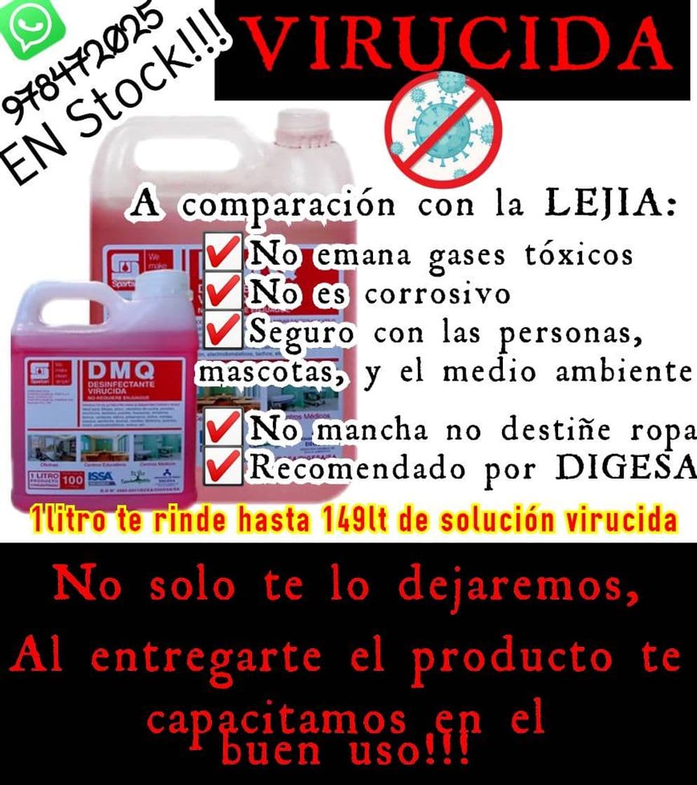 Product VIRUCIDA DMQ