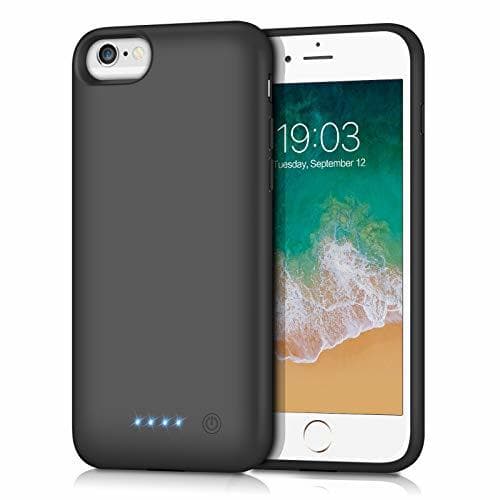 Electronic Kilponen Funda Batería para iPhone 6/6S/7/8, [6000mAh] Funda Cargador Portatil Batería Externa