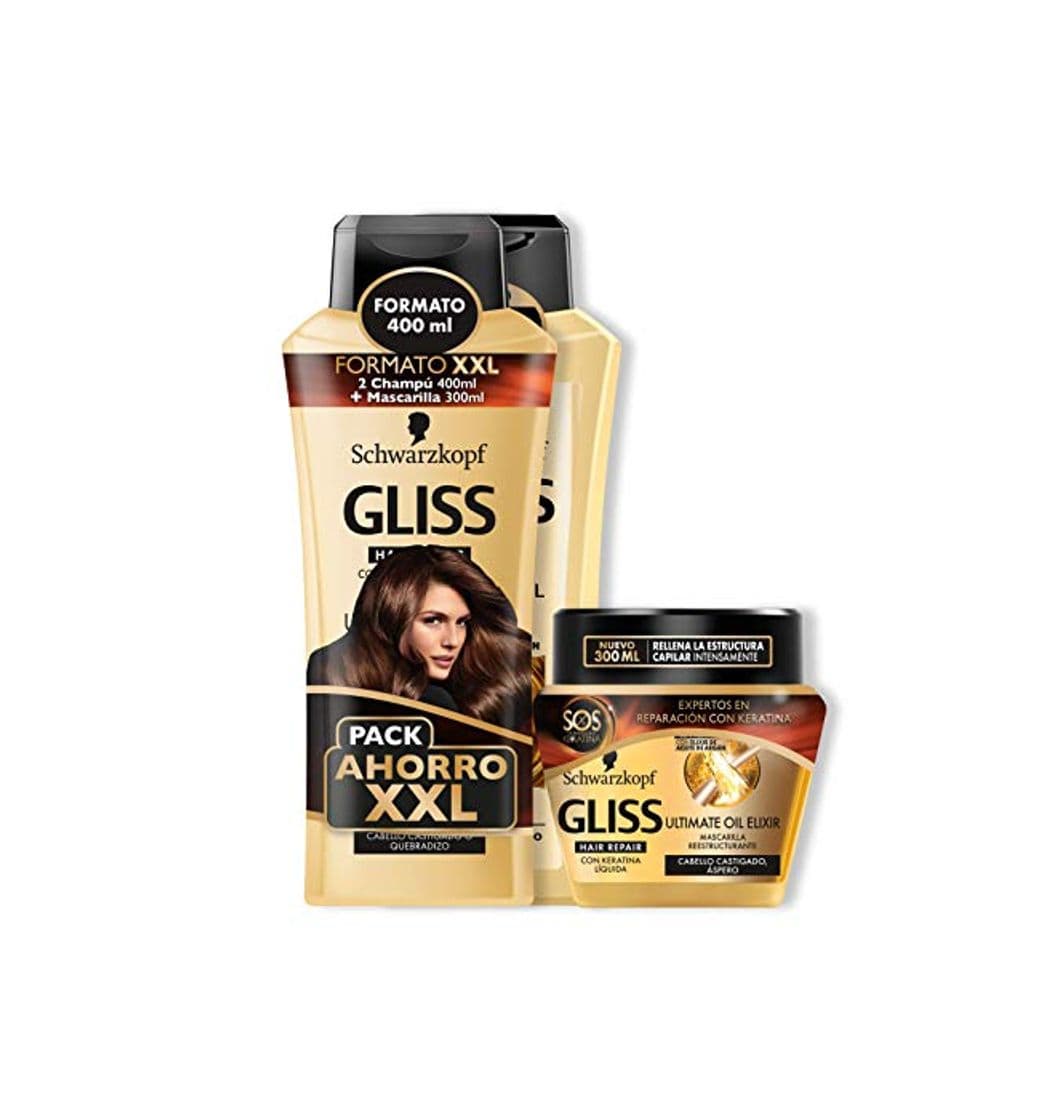 Product Gliss - 2 Champús 400 ml