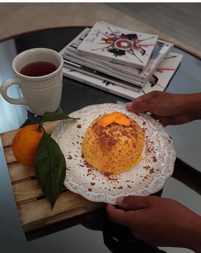 Fashion Bolo de caneca de laranja 🍊 