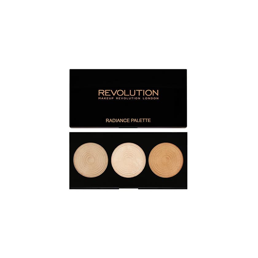 Beauty Makeup Revolution Highlighting Powder Palette Radiance Paleta rozświetlaczy do twarzy 15g