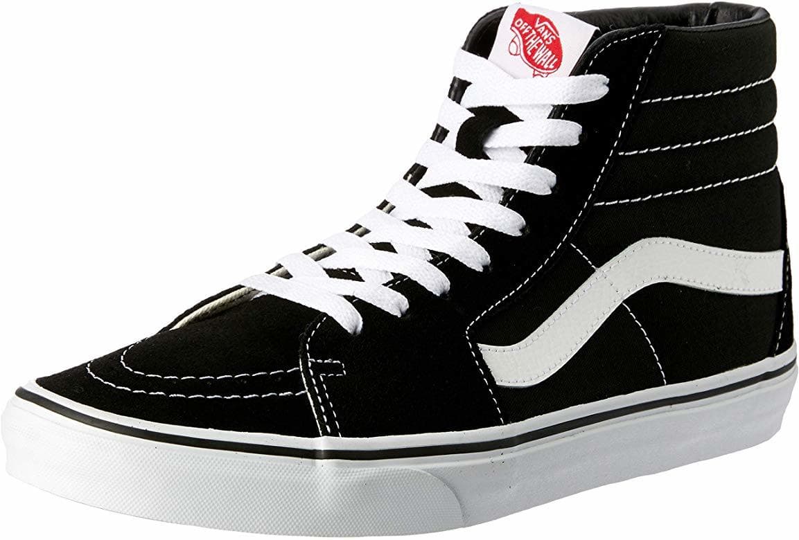 Fashion Vans, Zapatillas Altas Unisex Adulto, Negro