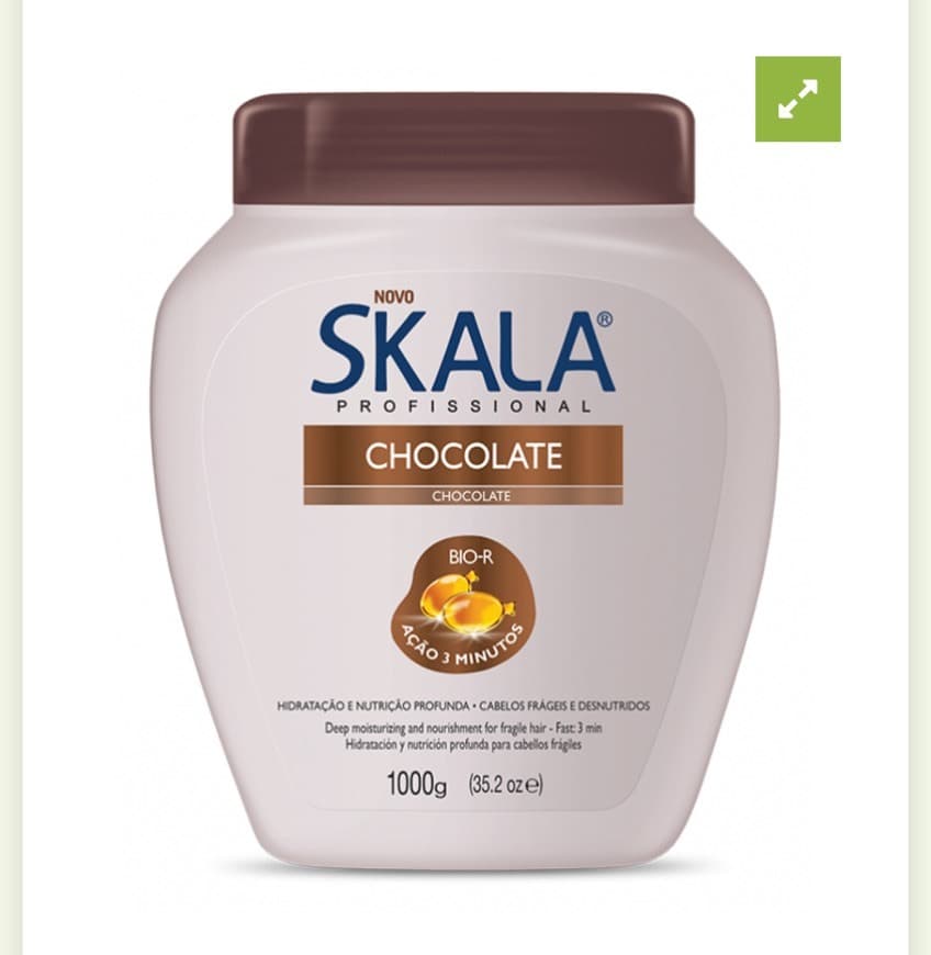 Producto Máscara Skala de chocolate