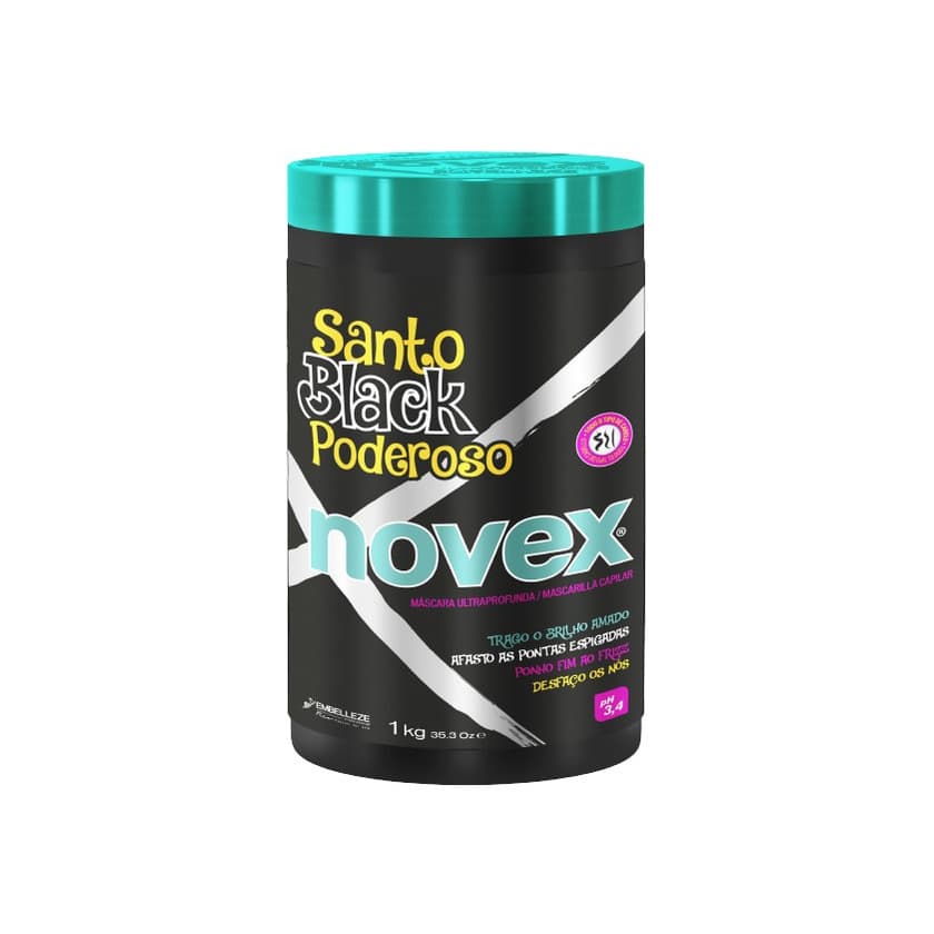 Product Máscara novex Santo Black Poderoso