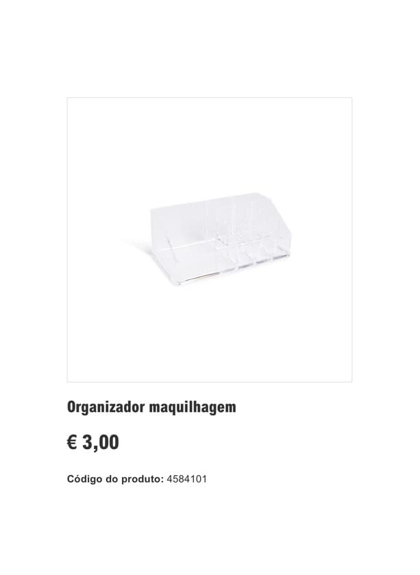 Producto Organizador de maquilhagem