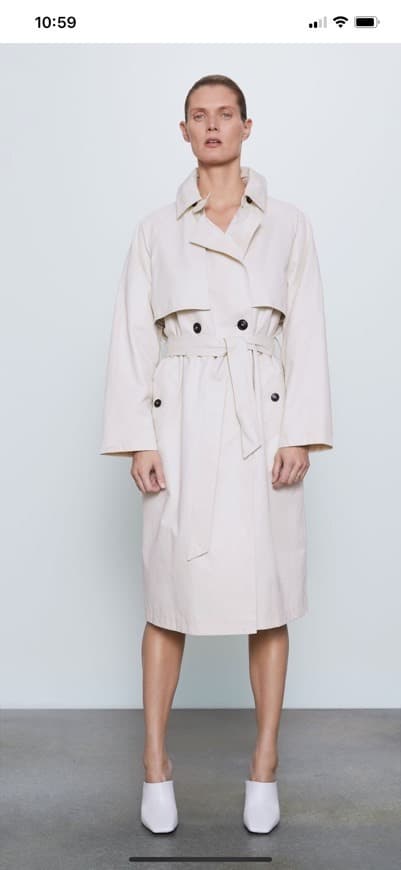 Fashion trench coat Zara 