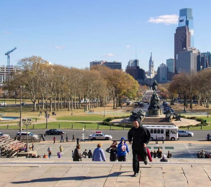 Place Rocky steps